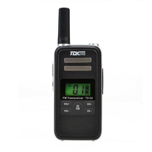 Handheld PMR446 3 Watts Wireless Ham Mini Walky Talky TD-Q9