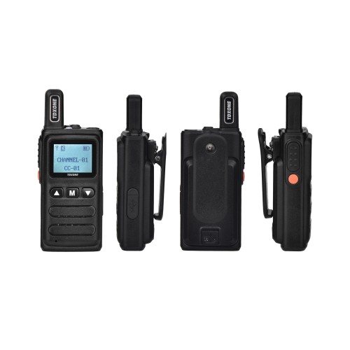 New Arrival Hot Cake Mini Size Handheld 0.5W/1W Cute Digital Walkie Talkie TD-U6
